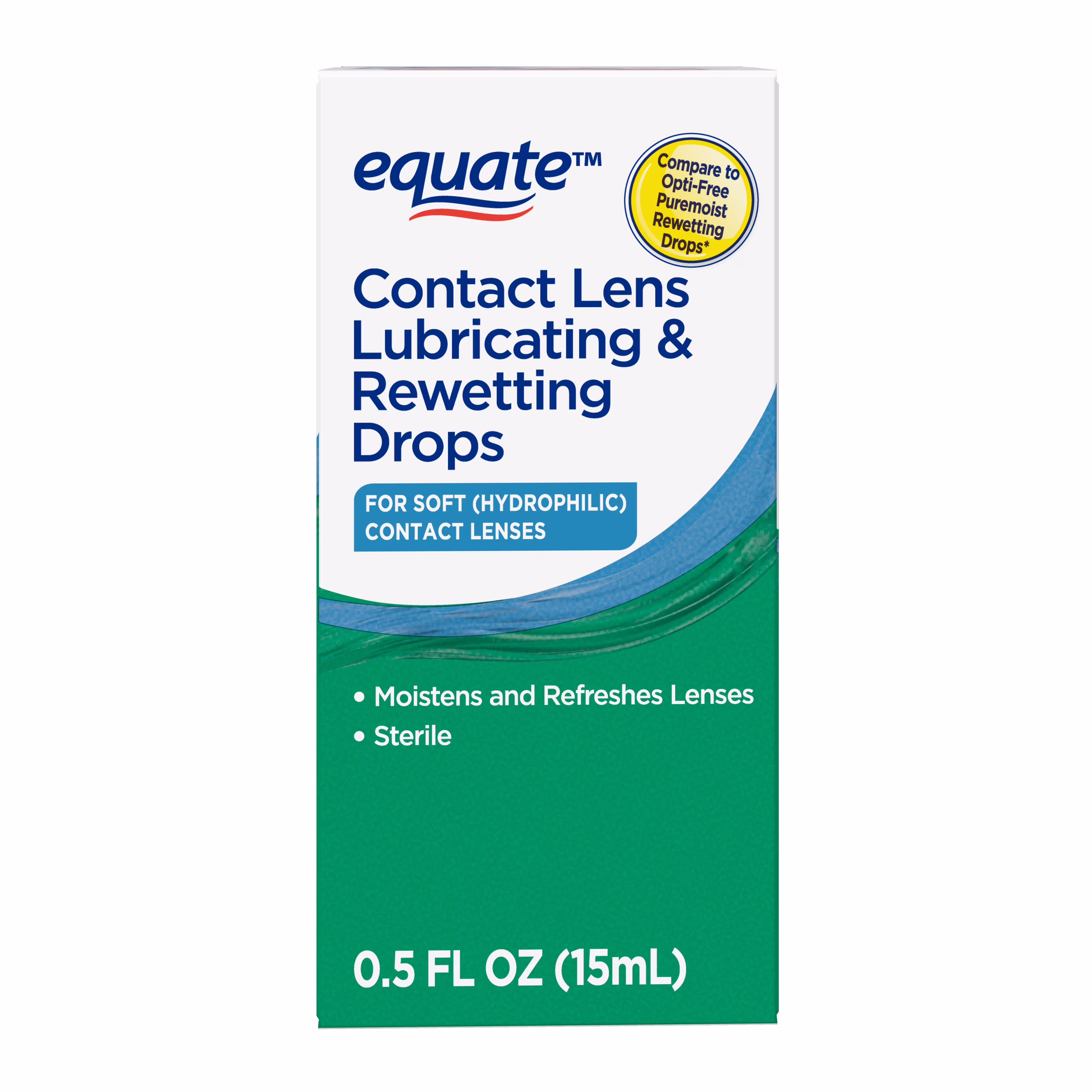 Equate Contact Lens Lubricating and Rewetting Drops