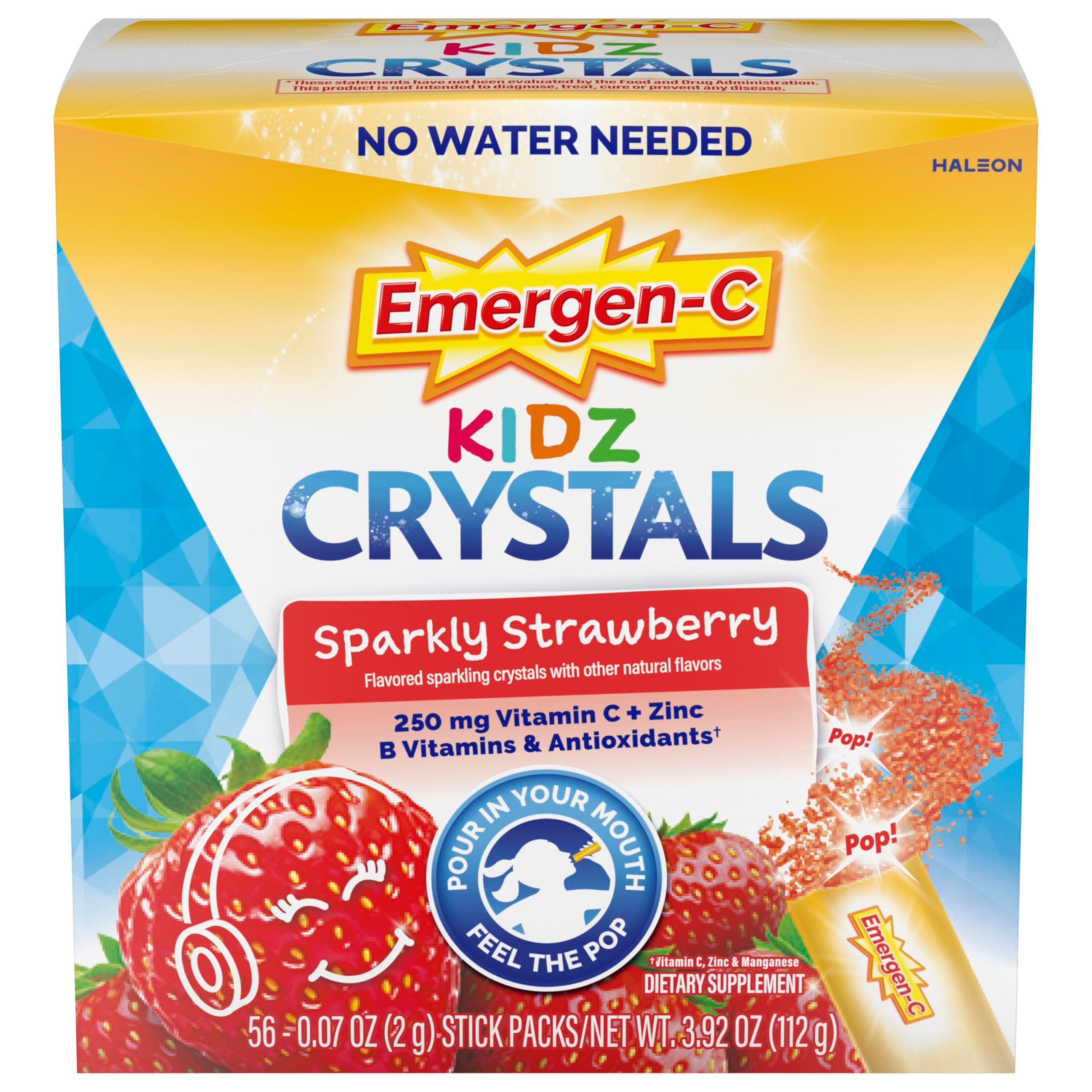Emergen-C Kids Sparkly Strawberry