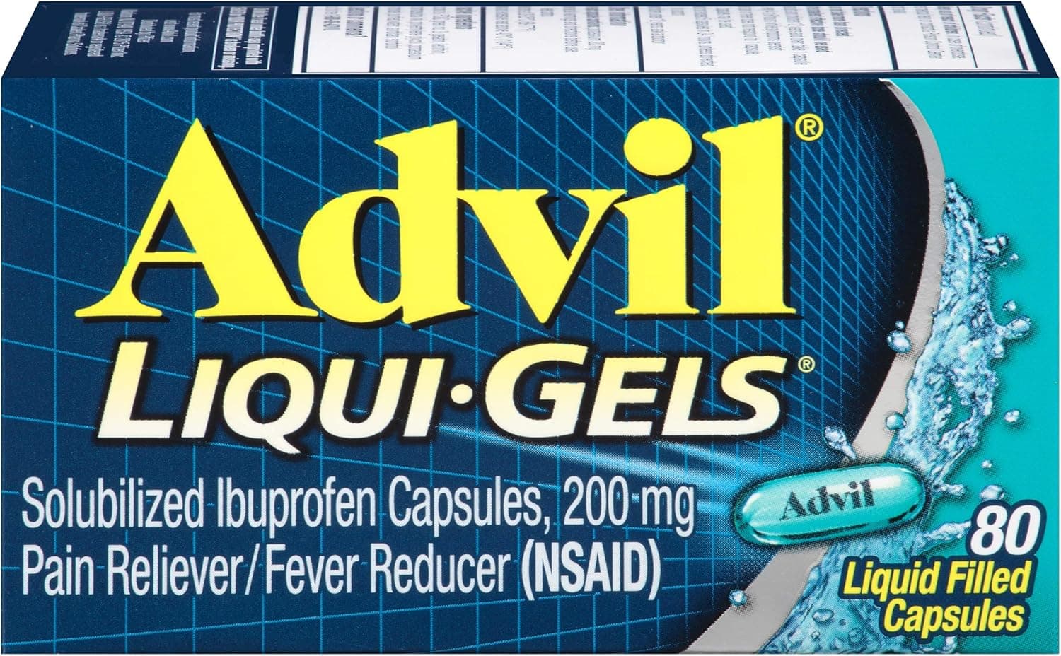 Advil Liquid Gels 12's