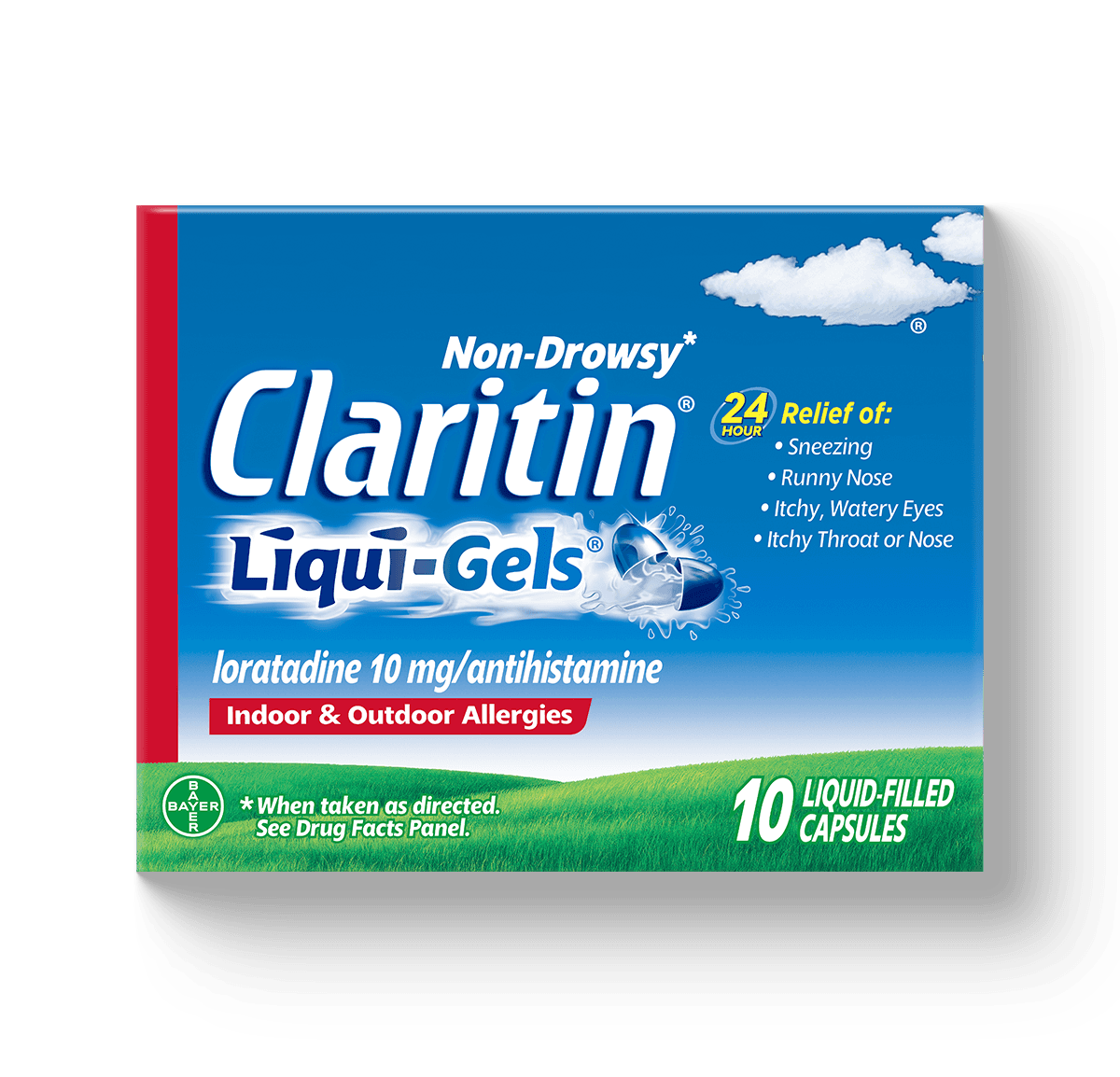 Claritin liq gel 10mg
