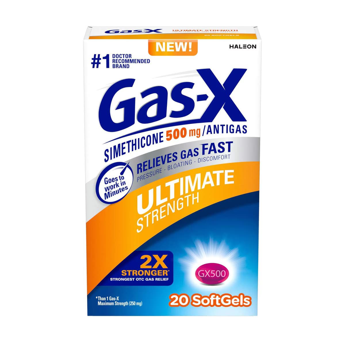 Gas-X Extra Strength 20's