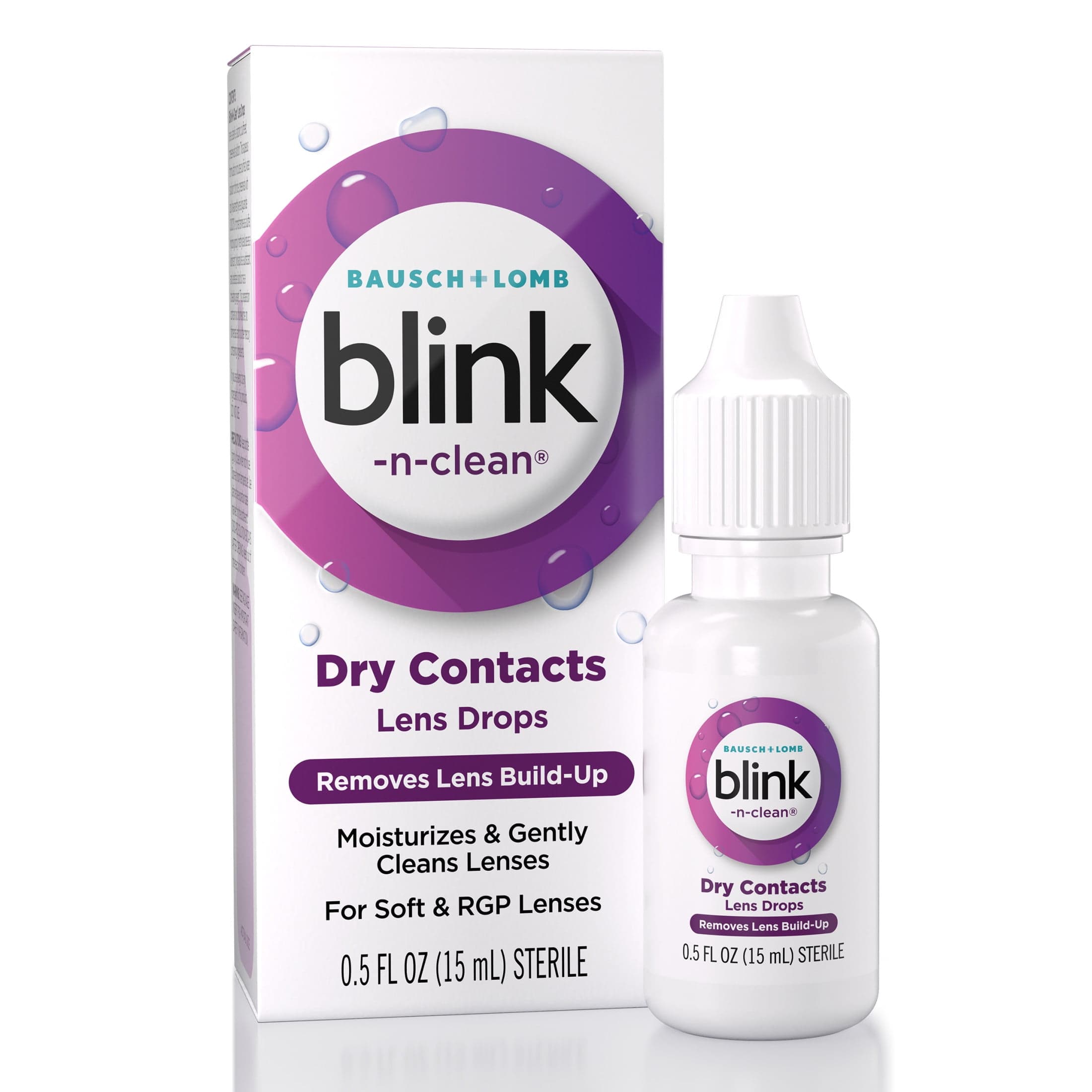 Blink & Clean Dry Lens Drops