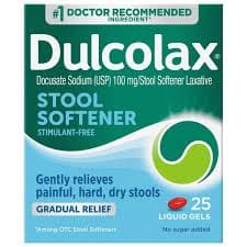 Dulcolax Stool Softner